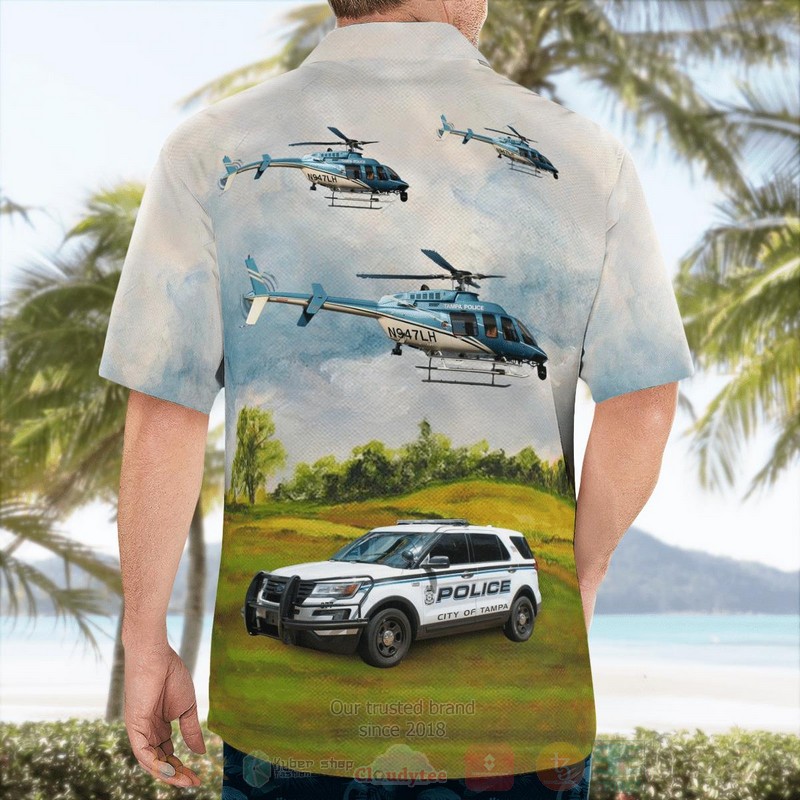 BEST Tampa, Florida, Tampa Police Department Ford Utility Interceptor And Bell 407 3D Aloha Shirt 2 BEST Tampa, Florida, Tampa Police Department Ford Utility Interceptor And Bell 407 3D Aloha Shirt word3