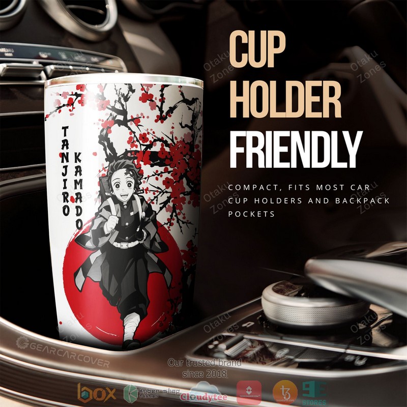 Tanjiro And Giyuu Japan Style Demon Slayer Anime Car Interior Tumbler 3 Tanjiro And Giyuu Japan Style Demon Slayer Anime Car Interior Tumbler 1 2