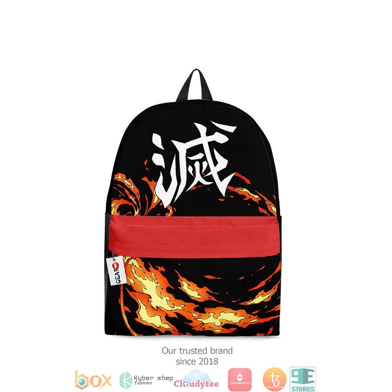 Tanjiro Kamado Sun Breathing Anime Kimetsu Backpack