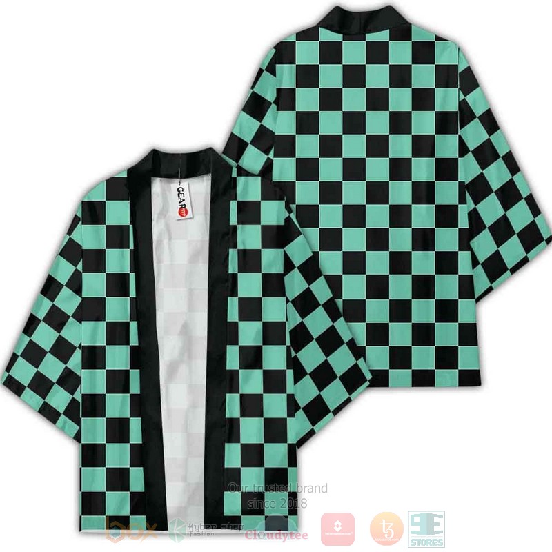Tanjiro Kimetsu Anime Inspired Kimono