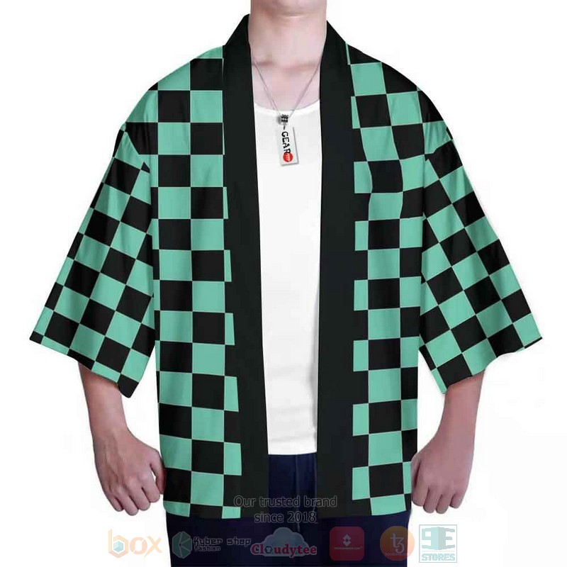 BEST Tanjiro Kimetsu Anime Japan 3D Print Kimono 3 Tanjiro Kimetsu Anime Inspired Kimono 1 2