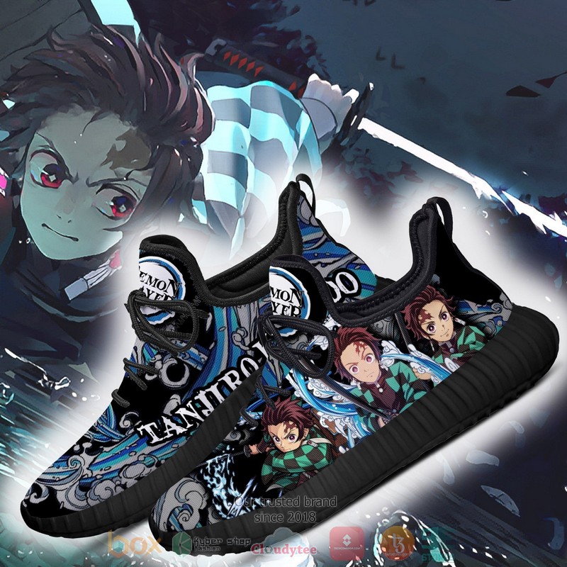 Tanjiro Water Breathing Demon Slayer Anime Reze Shoes 1