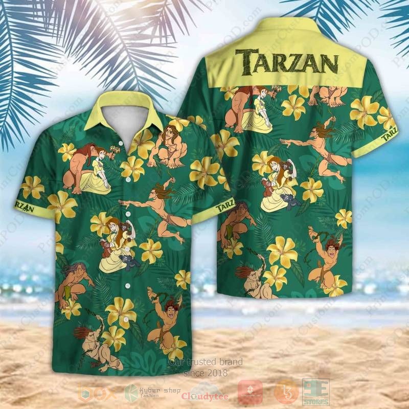 Tarzan Short Sleeve Hawaiian Shirt