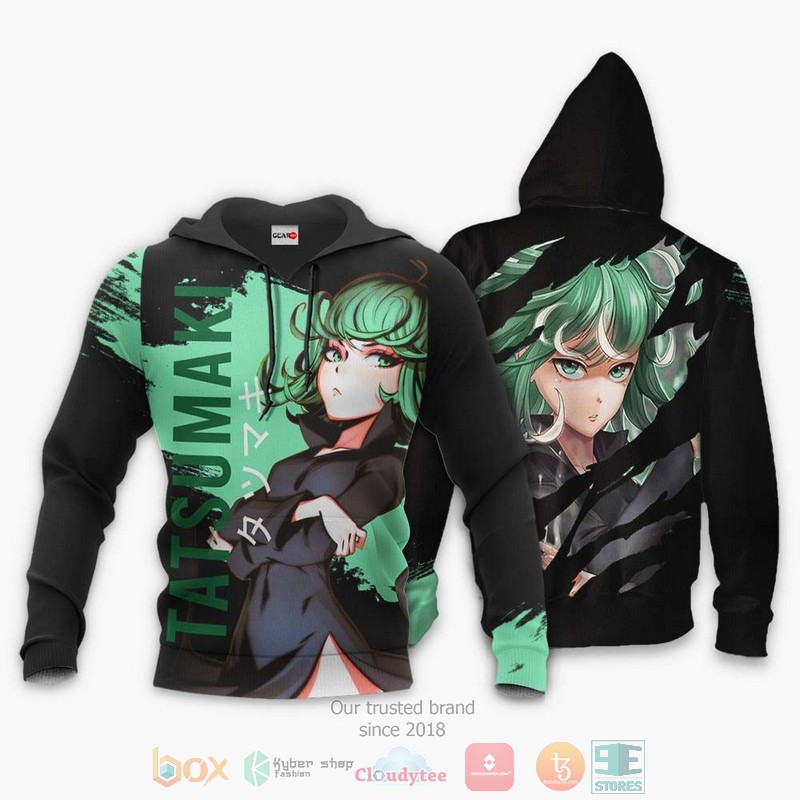 NEW Tatsumaki One Punch Man Anime Full Printed 3D Sweater, Hoodie 3 Tatsumaki One Punch Man Anime 3D Hoodie Bomber Jacket 1 2