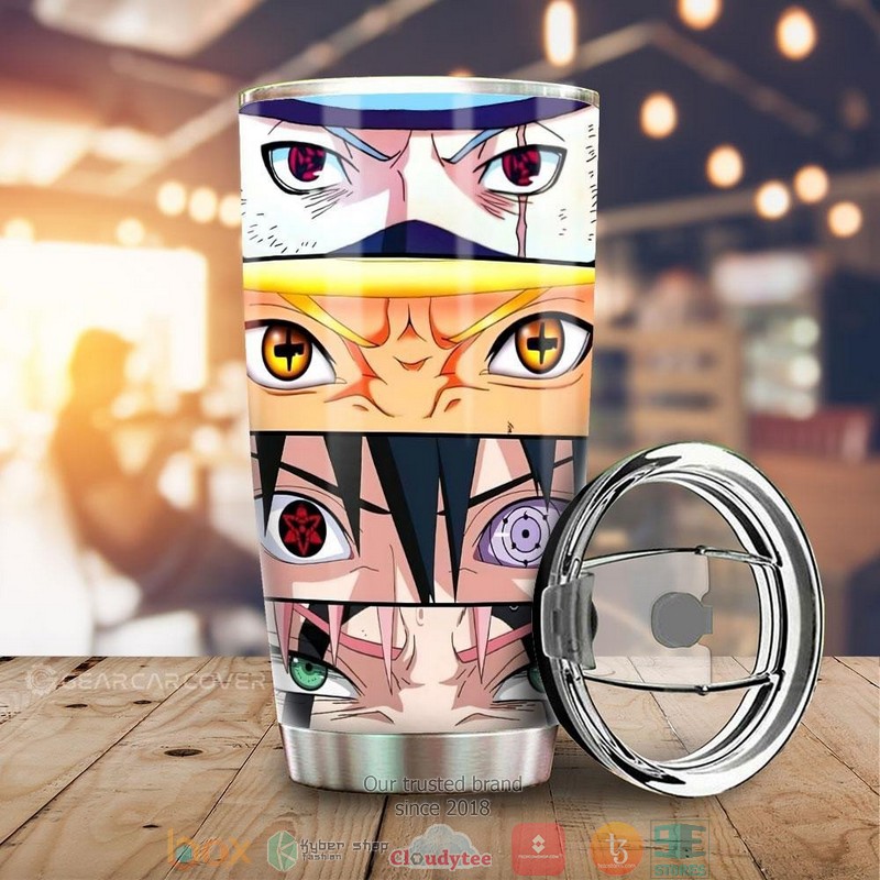 Team 7 Eyes NRT Anime Tumbler