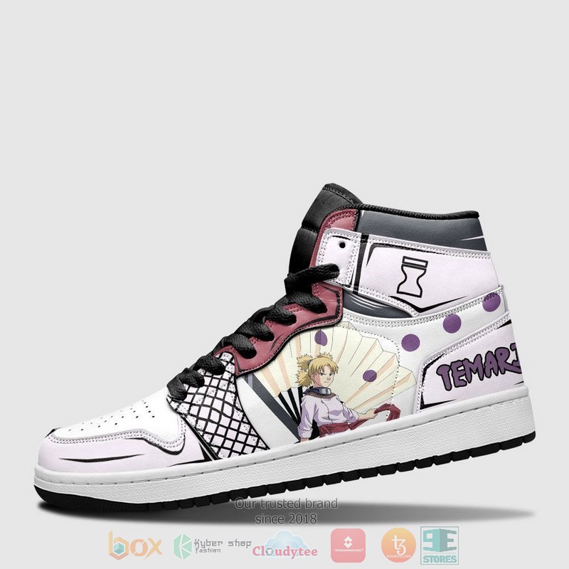 NEW Temari Nara Naruto Anime Air Jordan 1 shoes sneaker 3 Temari Nara Naruto Anime Air Jordan High Top Shoes 1 2
