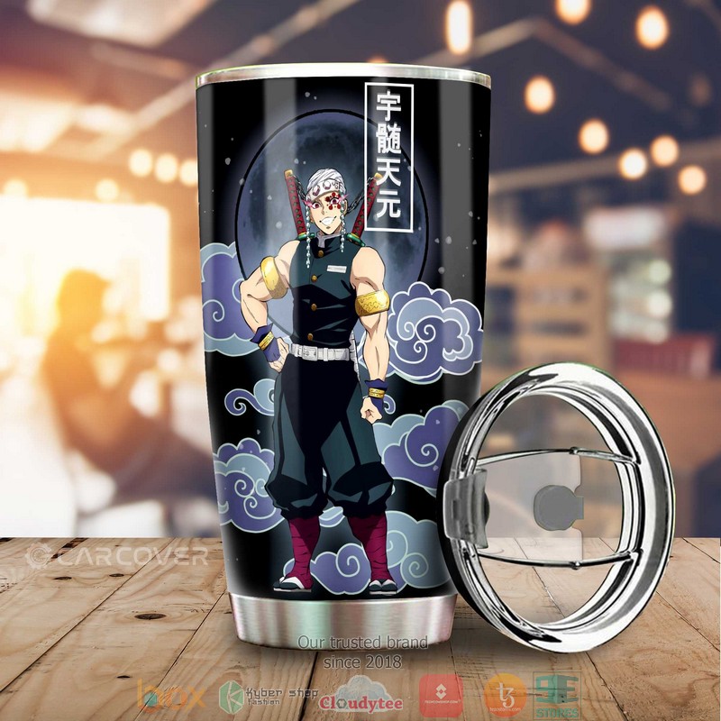 Tengen Uzui Anime Demon Slayer Car Interior Tumbler 7 Tengen Uzui Anime Demon Slayer Car Interior Tumbler