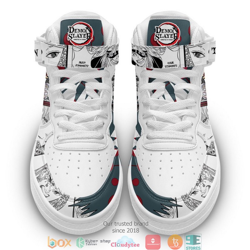 Tengen Uzui Demon Slayer Anime Mix Manga High Air Force Sneaker 1