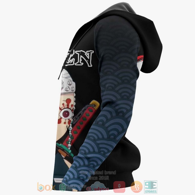 NEW Tengen Uzui Funny Face Kimetsu Anime Full Printed 3D Sweater, Hoodie 6 Tengen Uzui Funny Face Kimetsu Anime 3D Hoodie Bomber Jacket 1 2 3 4 5