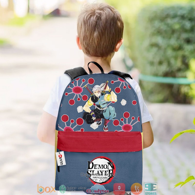 Tengen Uzui Kimetsu Anime Backpack 3 Tengen Uzui Kimetsu Anime Backpack 1 2