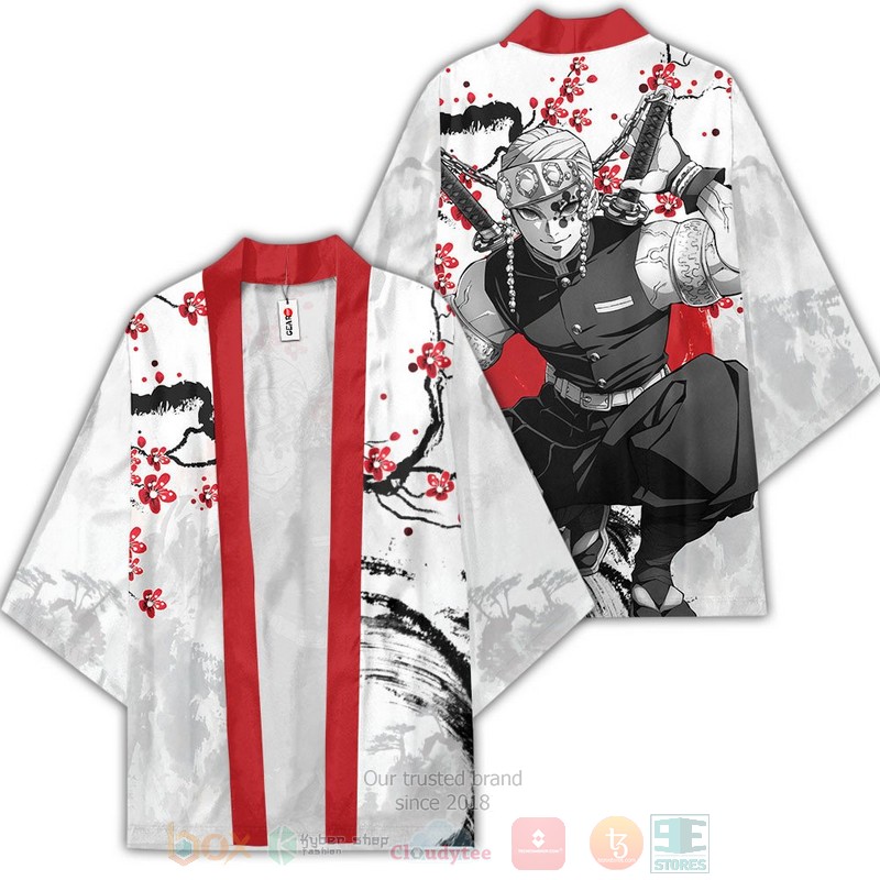 Tengen Uzui Kimetsu Haori Anime Inspired Kimono