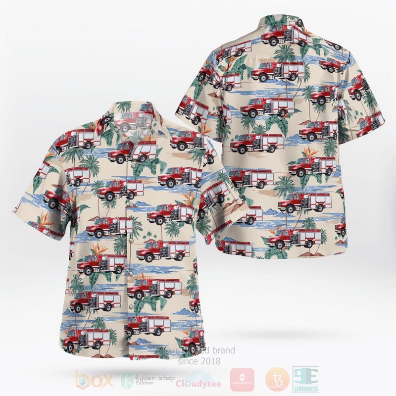 BEST Tennessee Dyer County TN Fire Department 3D Aloha Shirt 3 Tennessee Dyer County TN Fire Department Hawaiian Shirt
