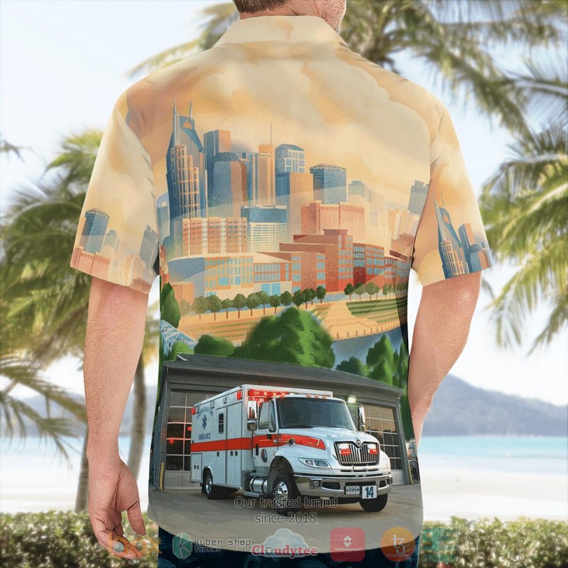 New Tennessee Hamilton County Ems Hawaii Shirt 5
