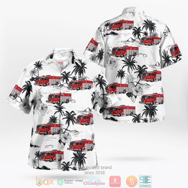 NEW Tennessee Memphis Fire Department Rescue 1 Hawaii Shirt 1 NEW Tennessee Memphis Fire Department Rescue 1 Hawaii Shirt word1