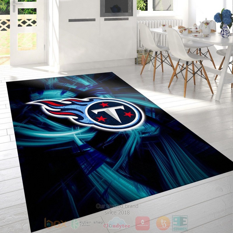 Tennessee Titans NFL Team Logo Area Rugs 1
