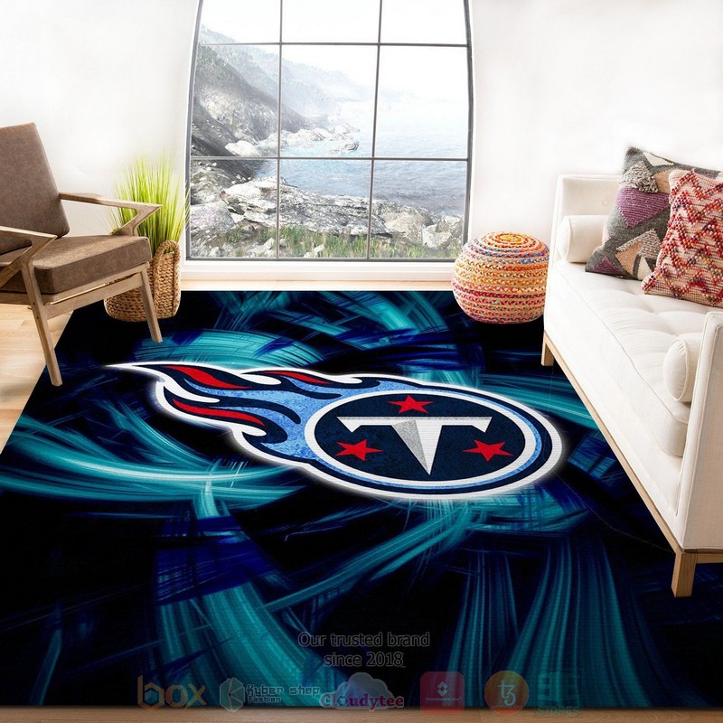 BEST Tennessee Titans NFL Team Logo Bedroom Rugs 3 Tennessee Titans NFL Team Logo Area Rugs 1 2