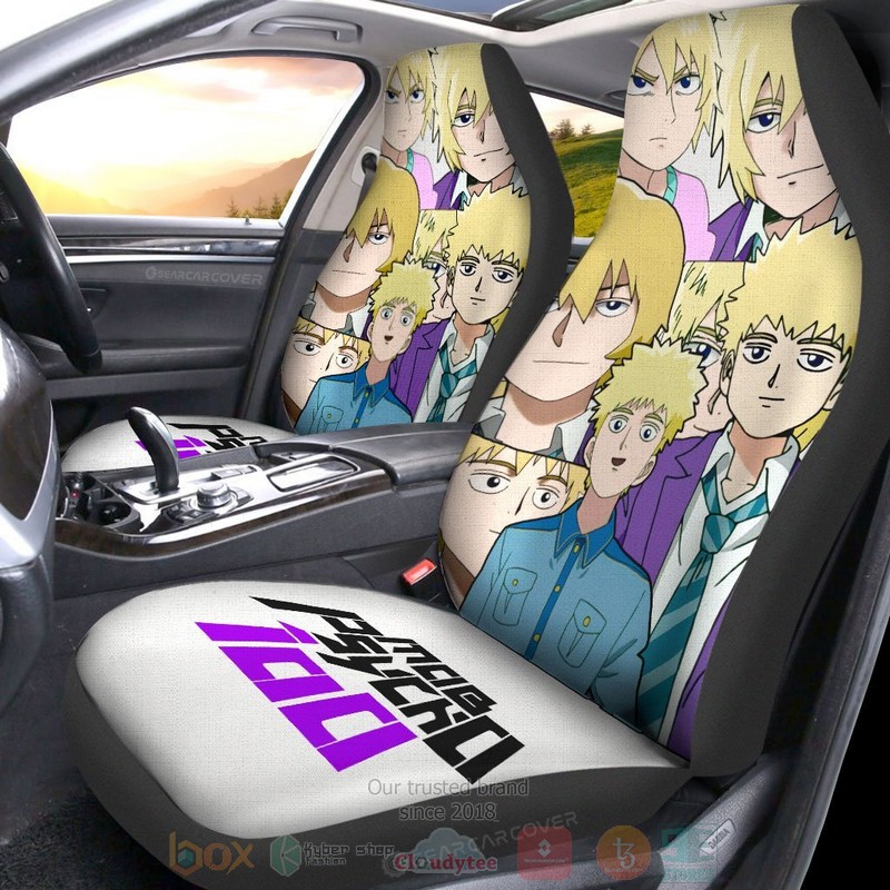 Teruki Hanazawa Mob Psycho 100 Anime Car Seat Cover 1