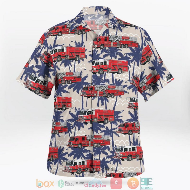 NEW Texas Coppell Fire Department Station 3 Hawaii Shirt 3 NEW Texas Coppell Fire Department Station 3 Hawaii Shirt word1
