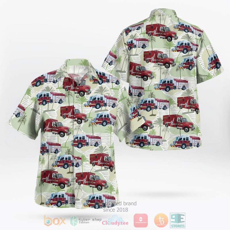 HOT Texas Laredo Fire Department Hawaii Shirt 1 Texas Laredo Fire Department Hawaiian Shirt