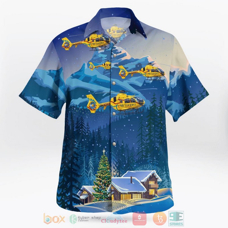 BEST Texas Methodist Air Care Eurocopter EC-135P2+ Hawaii Shirt 3 Texas Methodist Air Care Eurocopter EC 135P2 Hawaiian Shirt 1 2