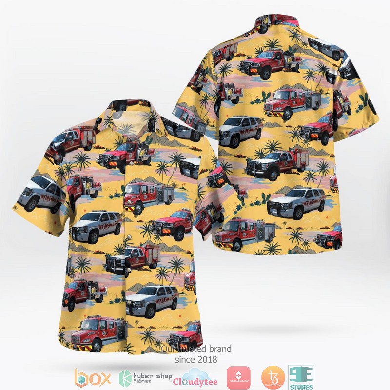 Texas Southwest Bell County Fire Department Hawaii 3D Shirt 3 Texas Southwest Bell County Fire Department Hawaii 3D Shirt