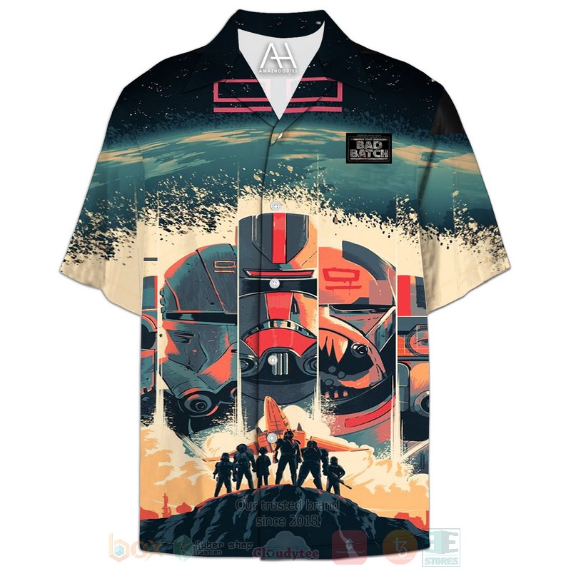 BEST The Bad Batch 3D Aloha Shirt 3 The Bad Batch Hawaiian Shirt 1 2