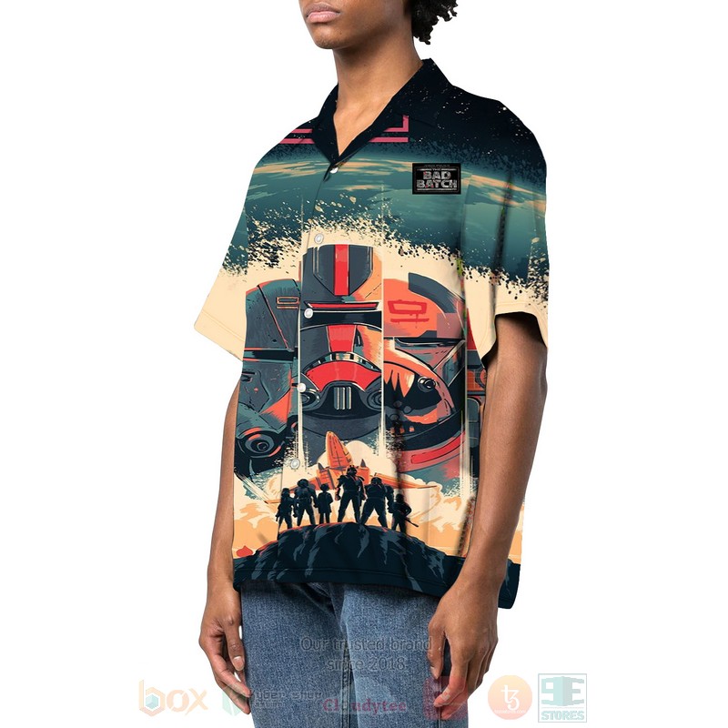 BEST The Bad Batch 3D Aloha Shirt 4 The Bad Batch Hawaiian Shirt 1 2 3