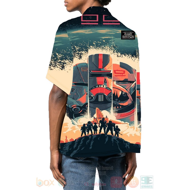 BEST The Bad Batch 3D Aloha Shirt 5 The Bad Batch Hawaiian Shirt 1 2 3 4