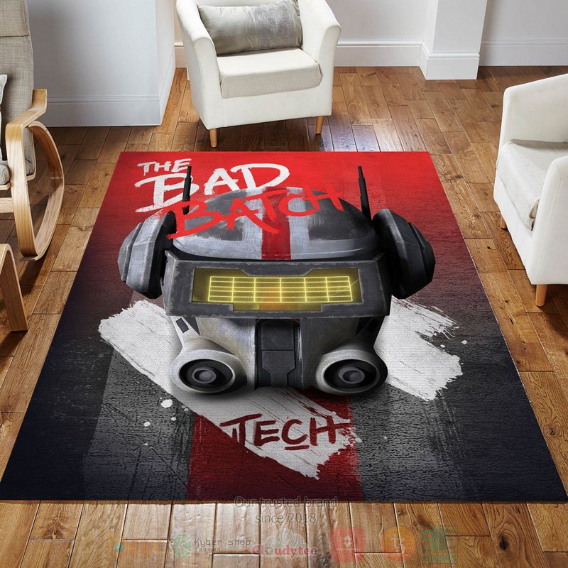 BEST The Bad Batch Tech Star Wars Bedroom Rugs 3 The Bad Batch Tech Star Wars Area Rugs 1 2