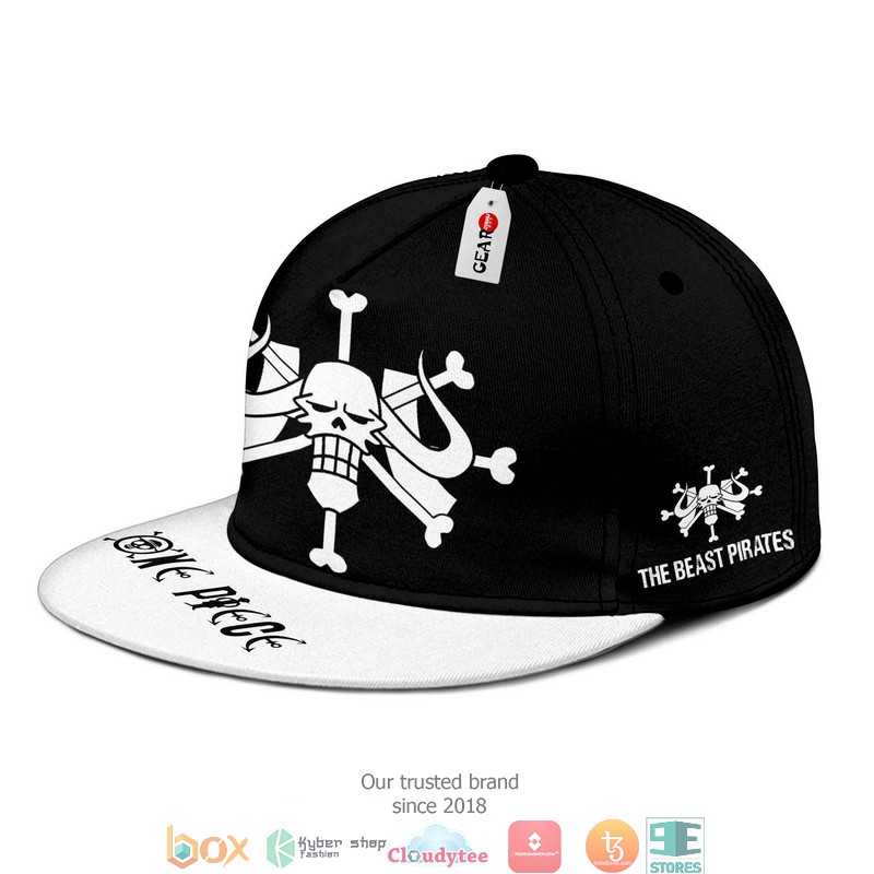 The Beast Pirates One Piece Anime Snapback hat 1