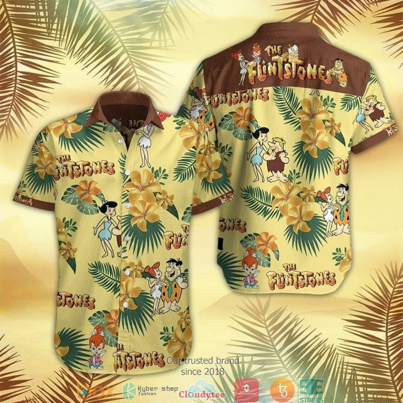The Flintstone Short Sleeve Hawaiian Shirt