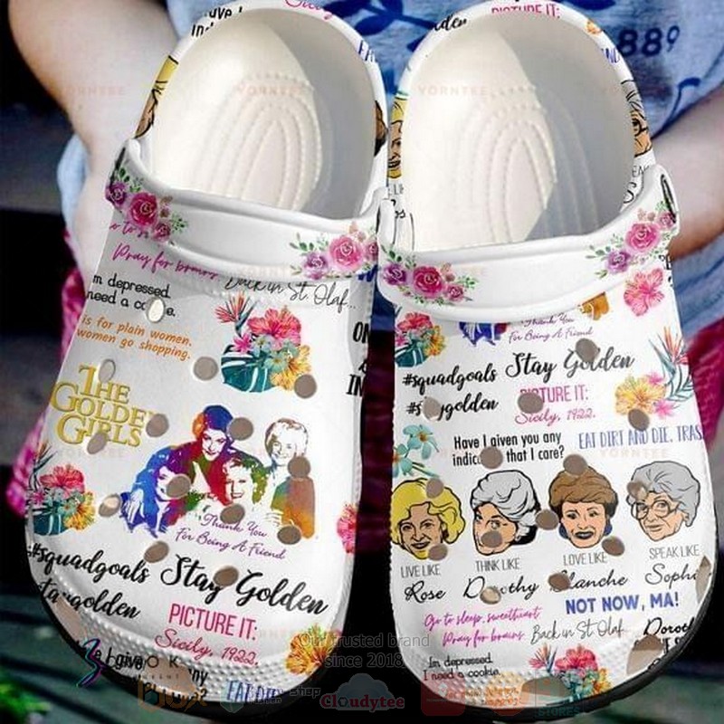 BEST The Golden Girls No30 Crocs Shoes