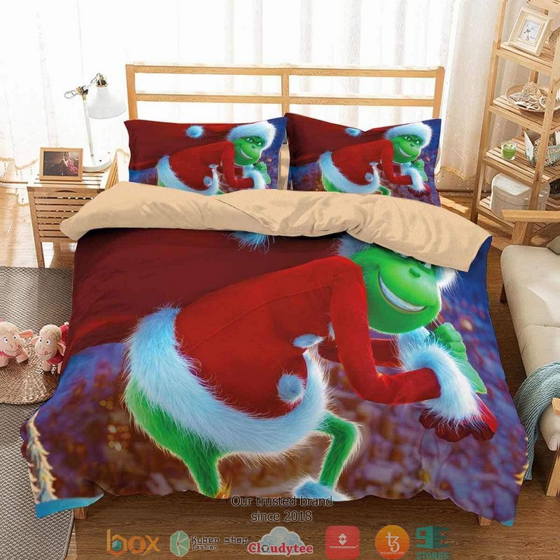 The Grinch Duvet Cover Bedroom Set