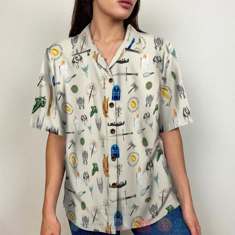 BEST The Lord of the Rings 3D Aloha Shirt 2 BEST The Lord of the Rings 3D Aloha Shirt word2