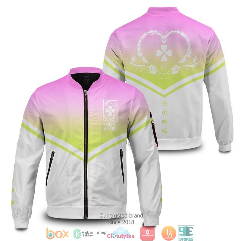 The Love Hashira Bomber Jacket word3