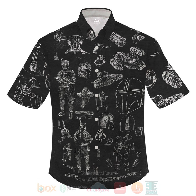 The Mandalorian Star Wars Hawaiian Shirt