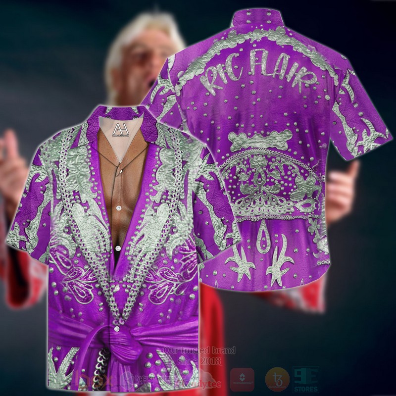 The Nature Boy Purple Robe Hawaiian Shirt