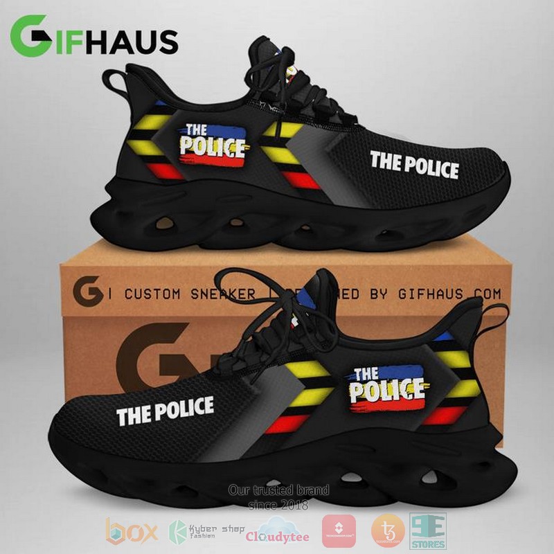 The Police band clunky max soul shoes