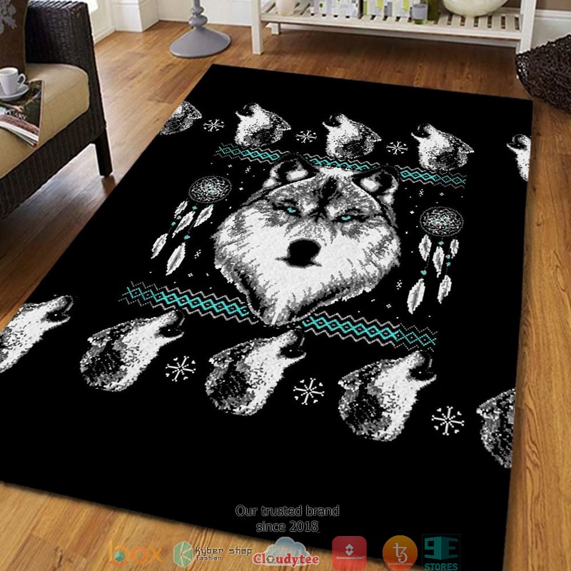The Wolf Merry Rug Carpet