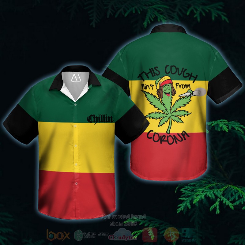 BEST This Cough Aint From Corona Green-Yellow-Red 3D Aloha Shirt 10 This Cough Aint From Corona Green Yellow Red Hawaiian Shirt