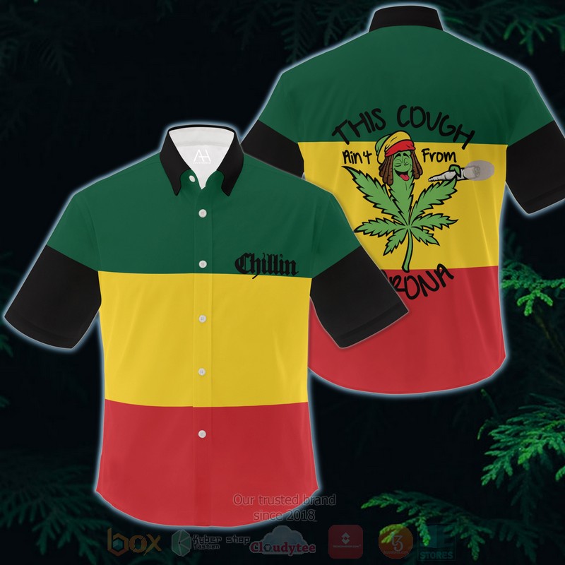 BEST This Cough Aint From Corona Green-Yellow-Red 3D Aloha Shirt 6 This Cough Aint From Corona Green Yellow Red Hawaiian Shirt 1 2 3 4 5