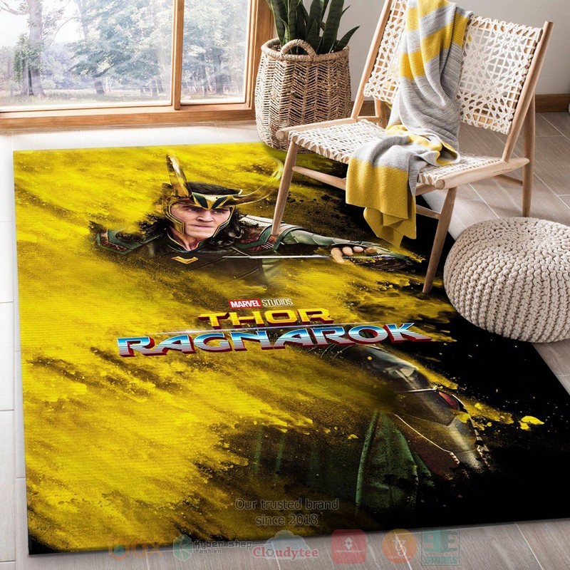 Thor Ragnarok Loki Area Rugs