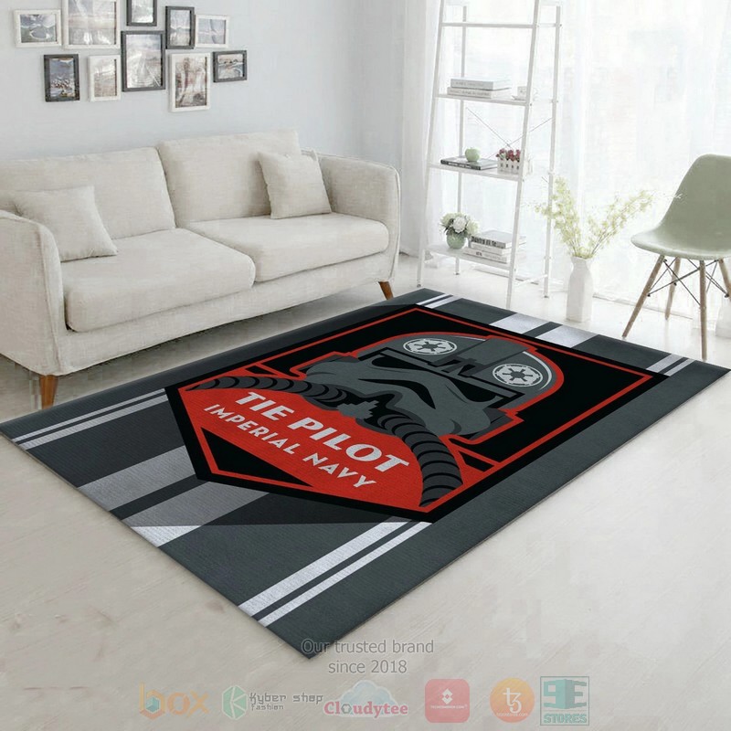Tie Pilot Star Wars Movie Star Wars Badges Arts Area Rugs 1