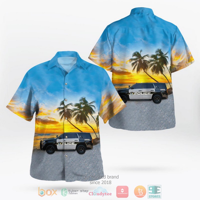 Titusville Police Department Titusville Florida Hawaiian Shirt word2