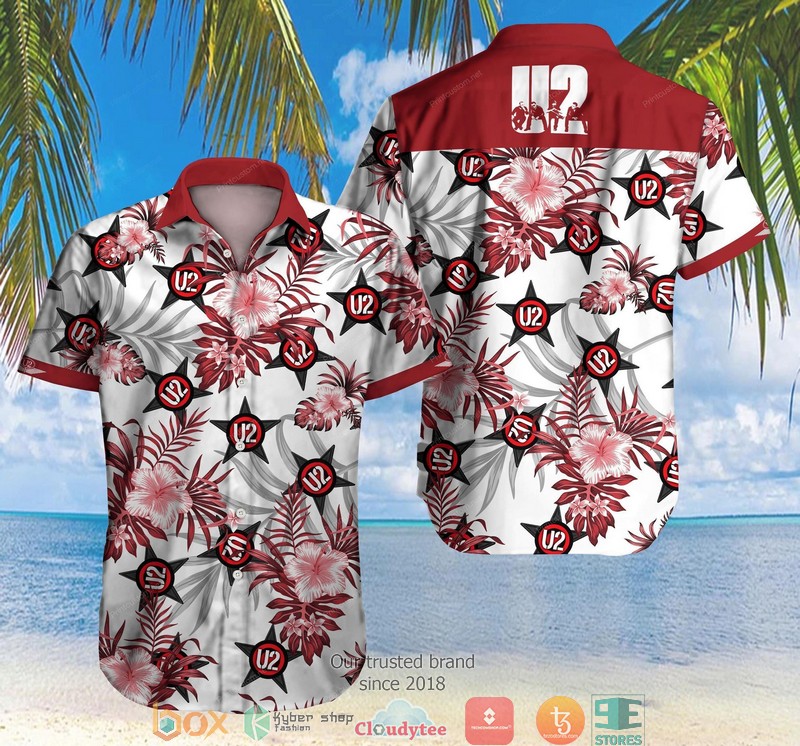 Tlmus U2 Short Sleeve Hawaiian Shirt