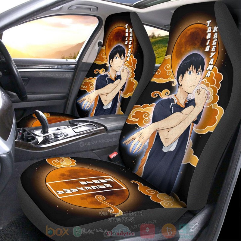 Tobio Kageyama Haikyuu Anime Car Seat Cover 1