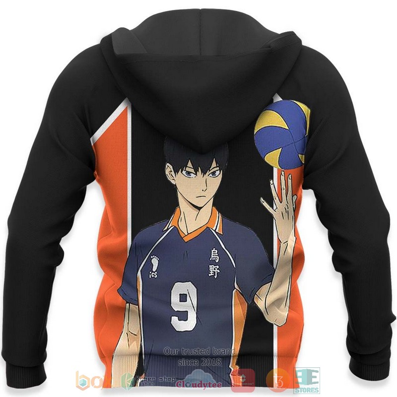 Tobio Kageyama Karasuno Haikyuu Anime Costume 3D Hoodie Bomber Jacket 1 2 3 4