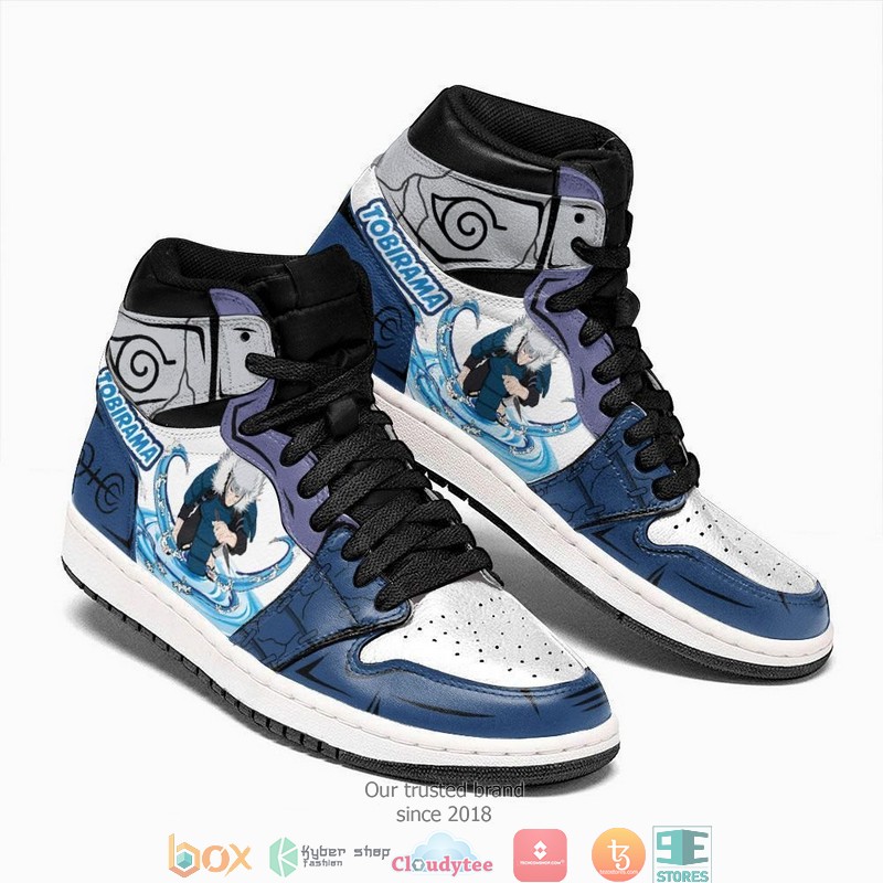 Tobirama Senju Edo Tensei NRT Anime Air Jordan High Top Shoes 1