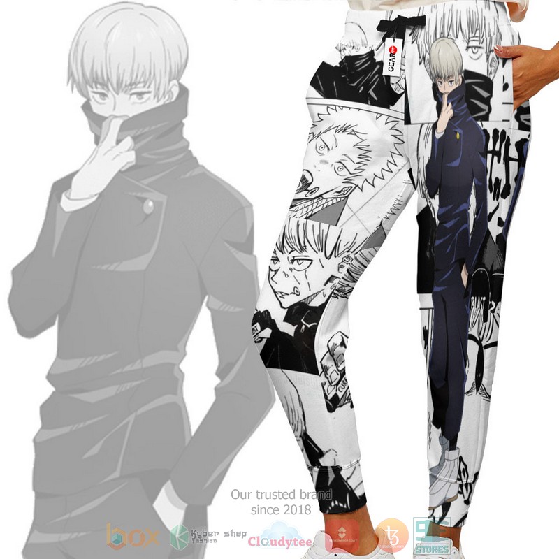 Toge Inumaki Jujutsu Kaisen Anime Manga Style Jogger longpants 1