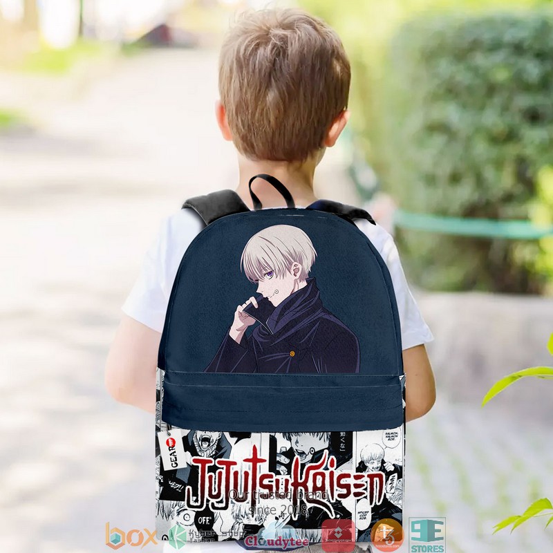 Toge Inumaki Jujutsu Kaisen Anime Mix Manga Backpack 3 Toge Inumaki Jujutsu Kaisen Anime Mix Manga Backpack 1 2